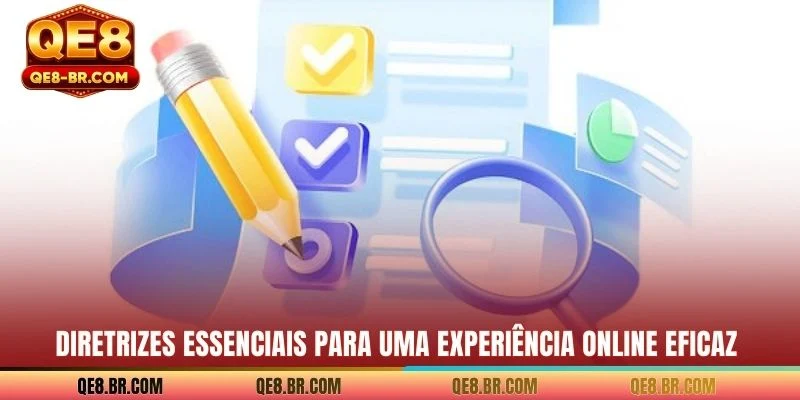 Diretrizes essenciais para uma experiência online eficaz